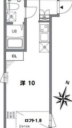 逗子駅 徒歩8分 1階の物件間取画像